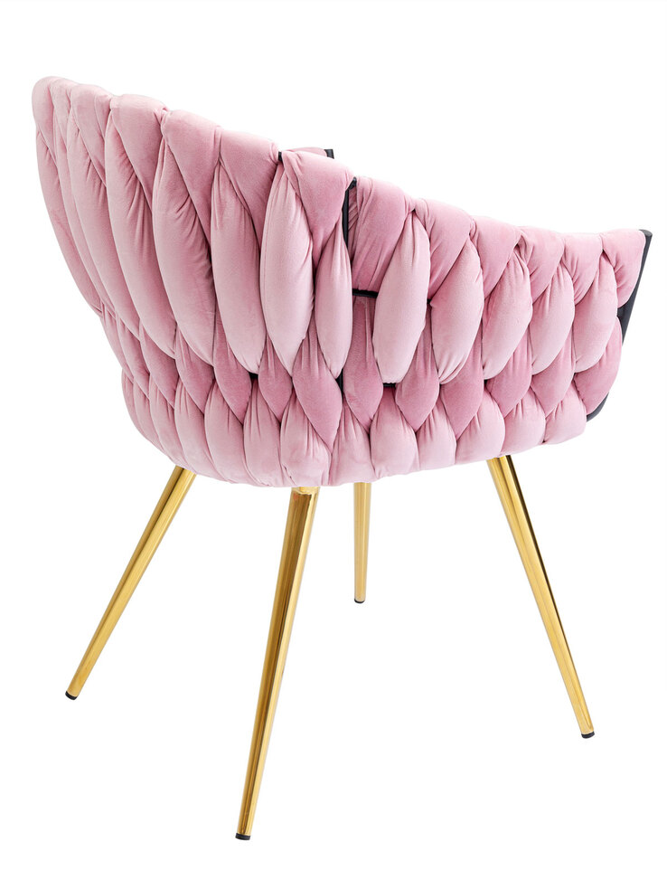 KARE DESIGN Armlehnenstuhl 2er Set rosa