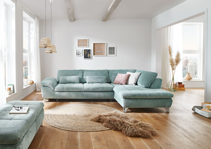 YoungLife Wohnlandschaft CHATELET aqua