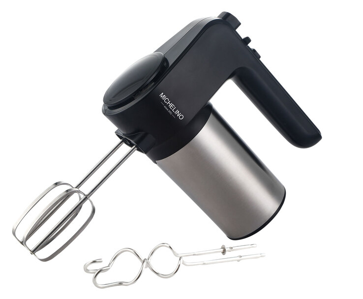 MICHELINO Handmixer schwarz/ silberfabig