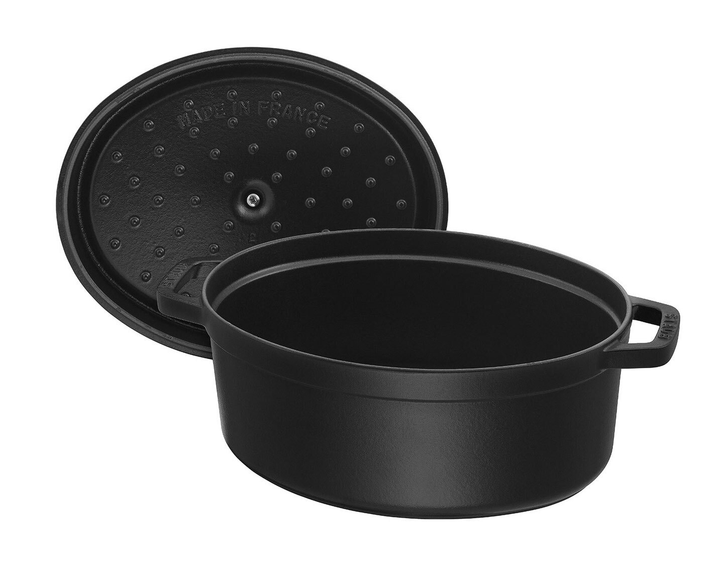 staub Bräter COCOTTE oval 35 x 29 cm schwarz