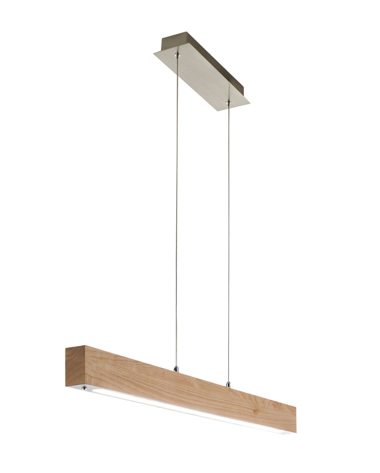 FABAS LUCE LED Pendelleuchte BADIA braun