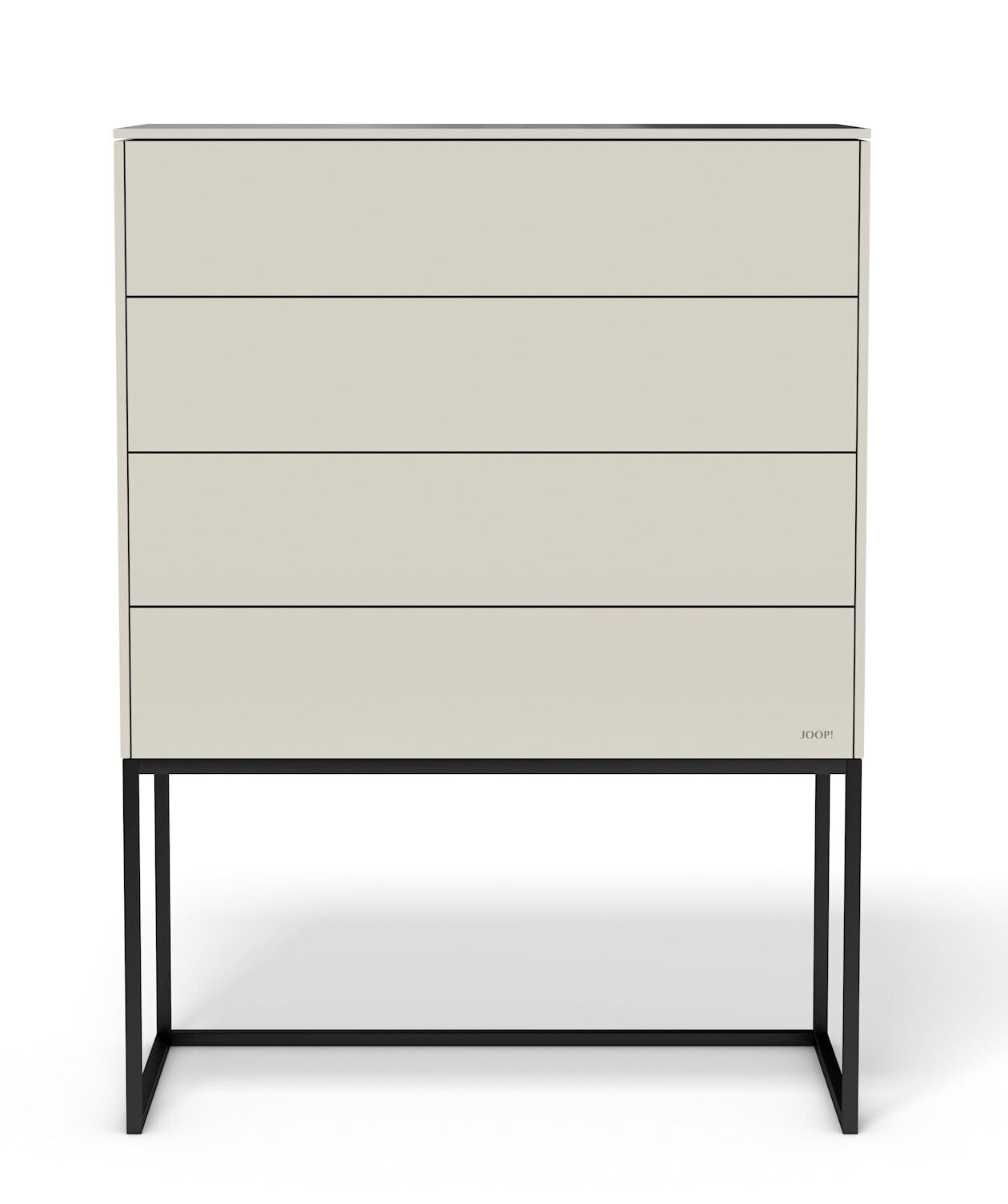 JOOP! Highboard 93 x 129 cm HG kristallgrau