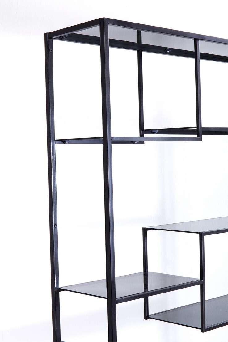 KARE DESIGN Regal LOFT 115 x 195 cm schwarz