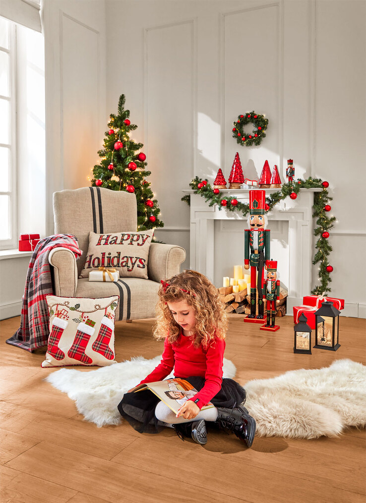 casaNOVA Weihnachten Nussknacker TANNENDUFT & LICHTERGLANZ 50 cm