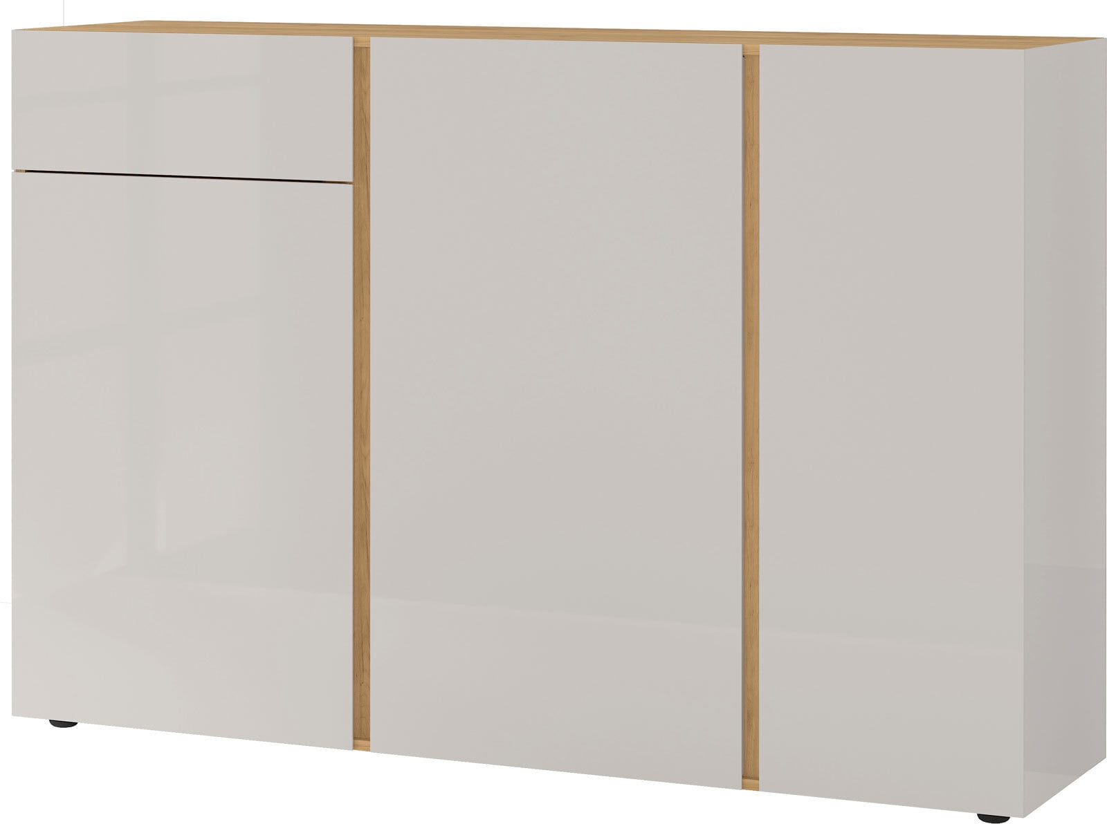 CASAVANTI Sideboard MATZ 152 x 103 cm weiß