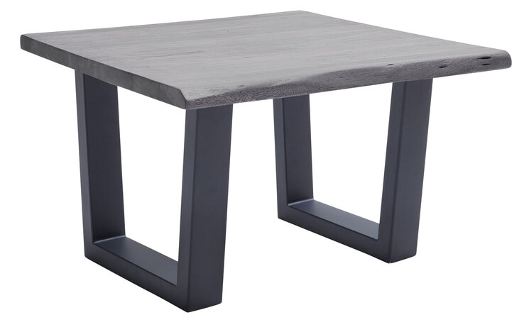 Couchtisch CARTAGENA T75 anthrazit /massiv grau
