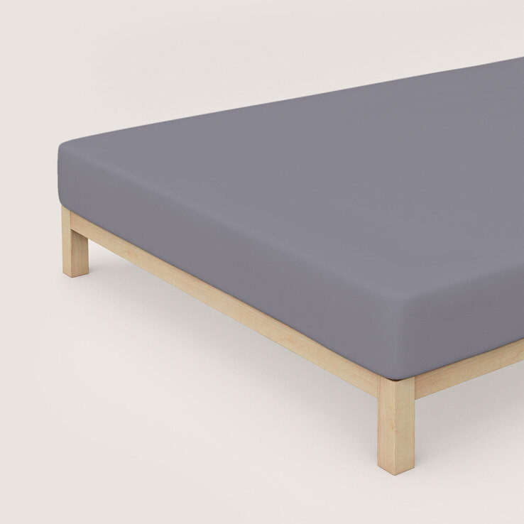 schlafgut Jersey-Spannbettlaken PREMIUM 180-200 x 200-220 cm grau
