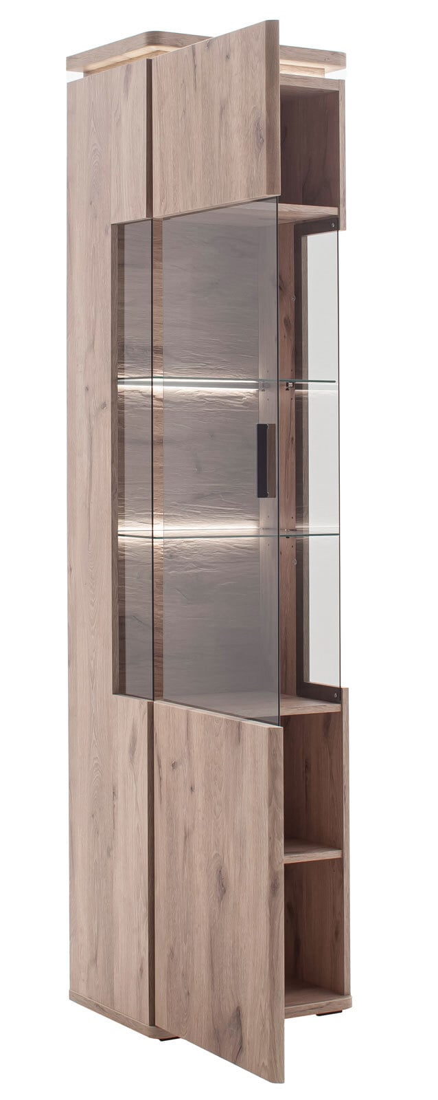 CASAVANTI Vitrine MODENA 50 x 209 cm Viking Oak