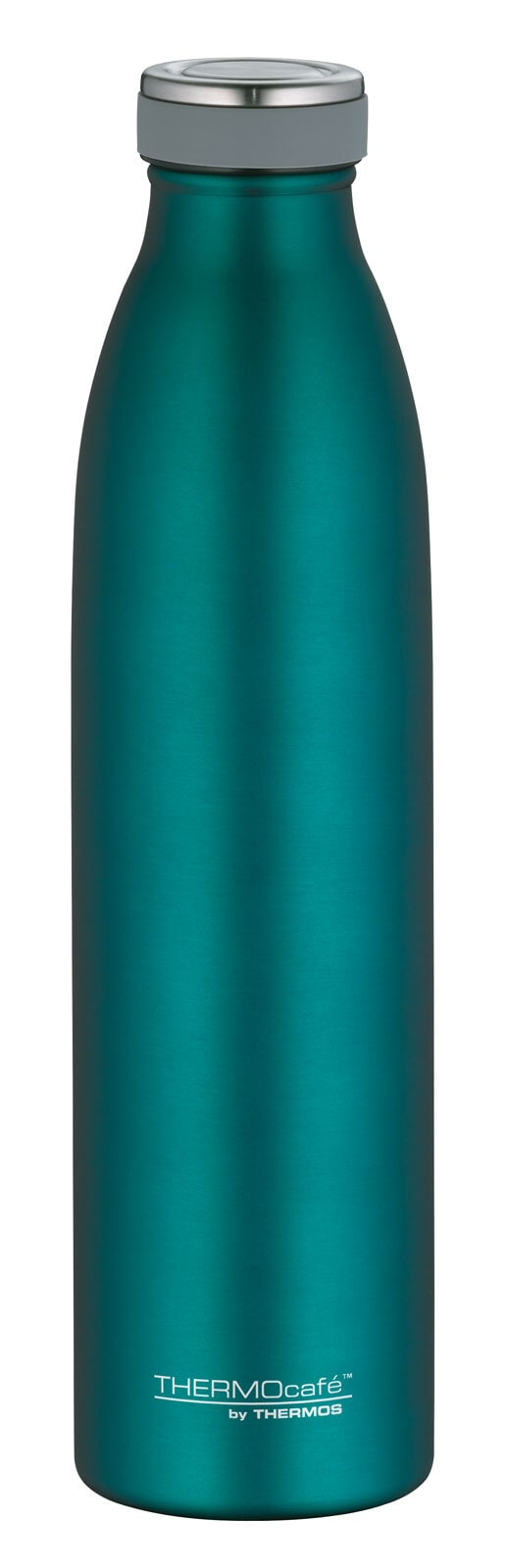 THERMOcafé by THERMOS Isolierflasche BOTTLE 750 ml Edelstahl grün matt