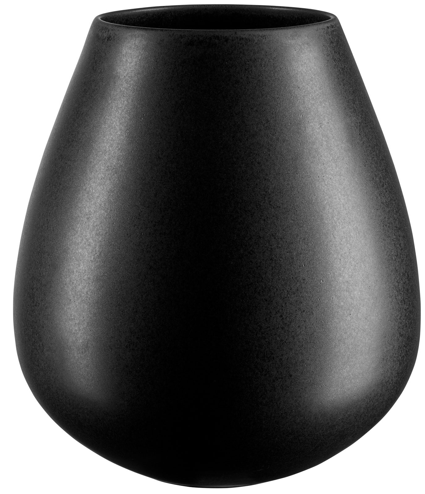 ASA Vase EASE XL 32 cm black-iron Durchm. 28 cm