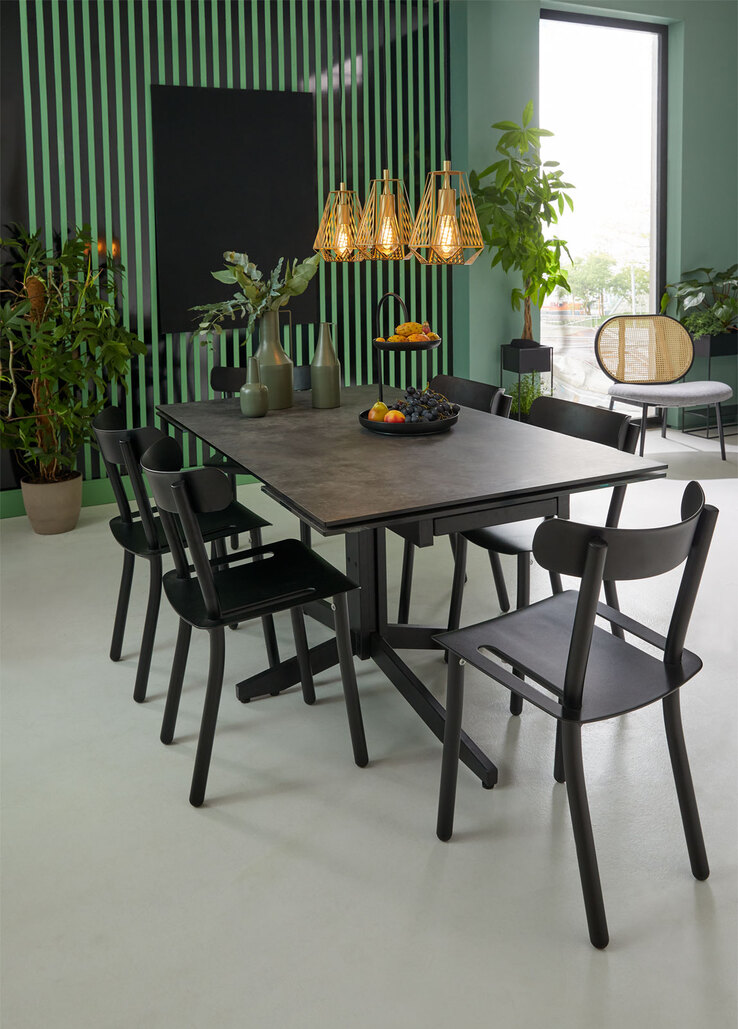 HOUSE OF NATURE Etagere BODINO 40 cm schwarz