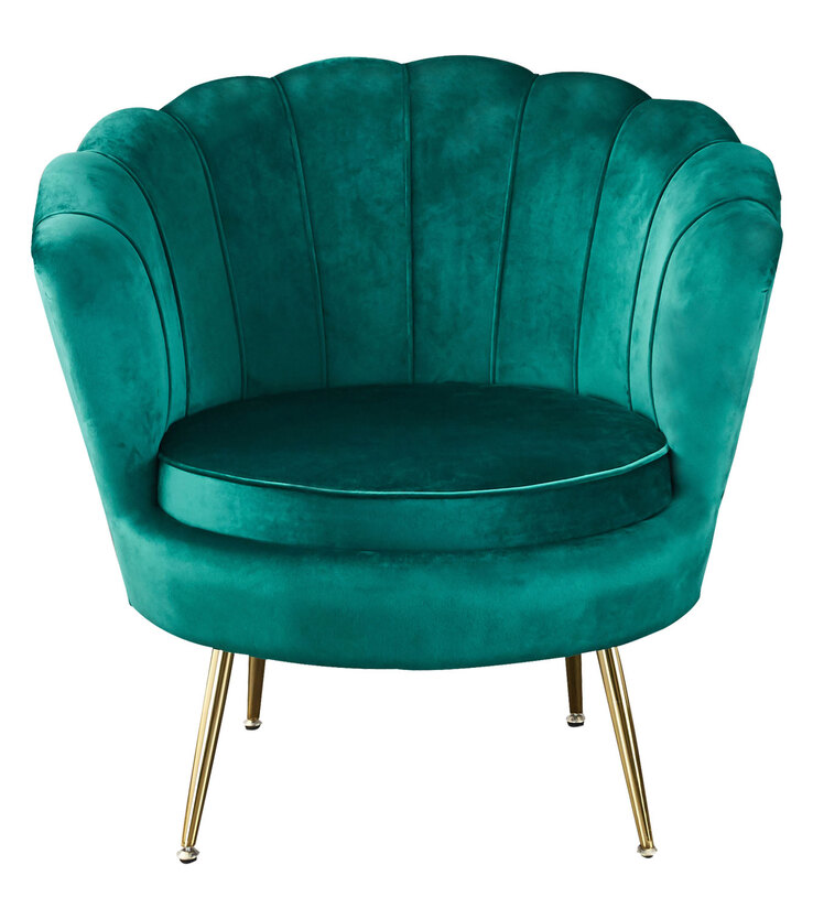 Cocktailsessel grün
