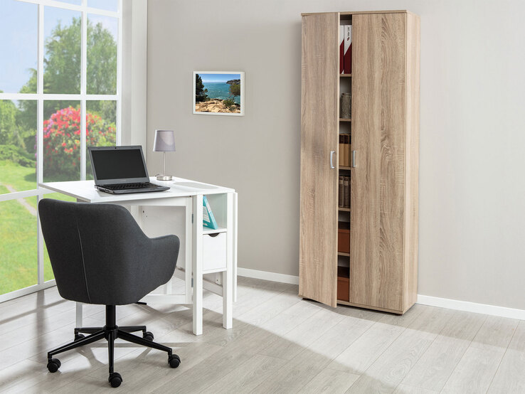 Mehrzweckschrank BASTIAN 70x189x34 cm Dekor Sonoma-Eiche