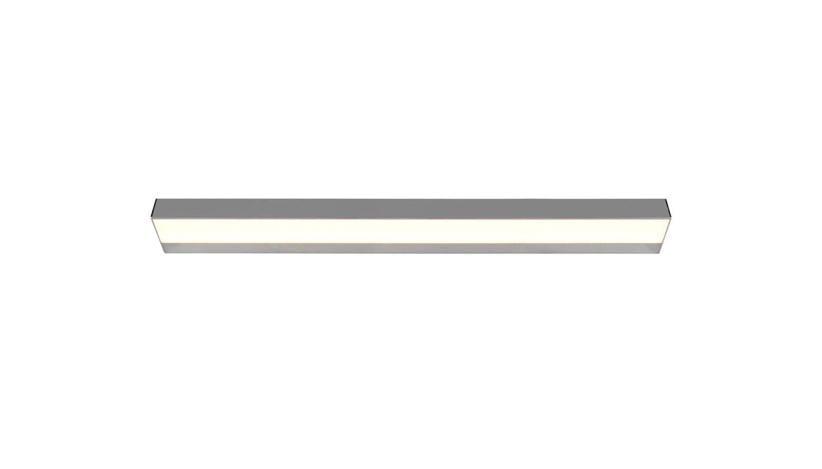 TRIO LED Badlampe ROCCO 90 cm silberfarbig