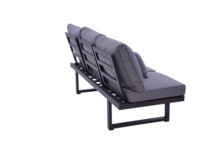 Garden FLAIR Gartensofa LINA anthrazit /grau