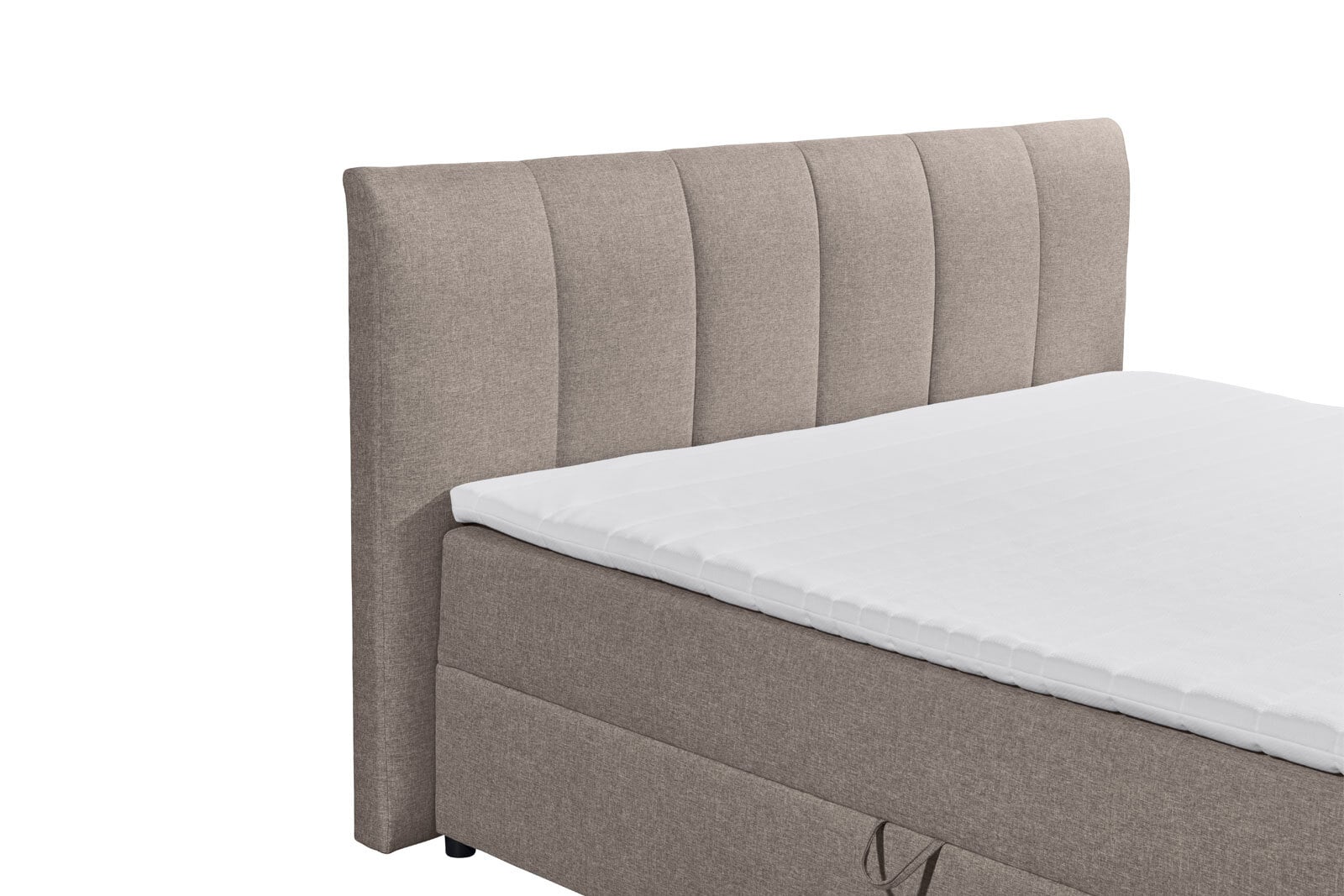 Boxspringbett GRAZIA 180 x 200 cm schlammbraun