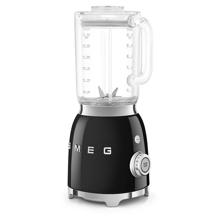 SMEG Standmixer 50´s Style 1500 ml Schwarz