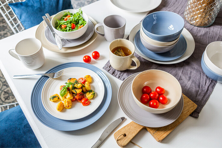 Ritzenhoff & Breker Untertasse LEVI 6er Set weiß