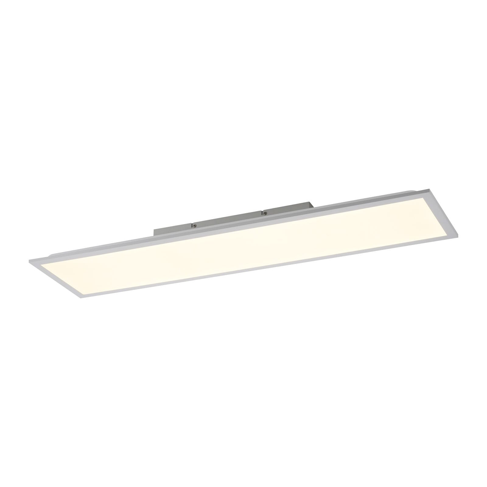 JUST LIGHT LED Deckenlampe FLAT 25 x 100 cm weiß