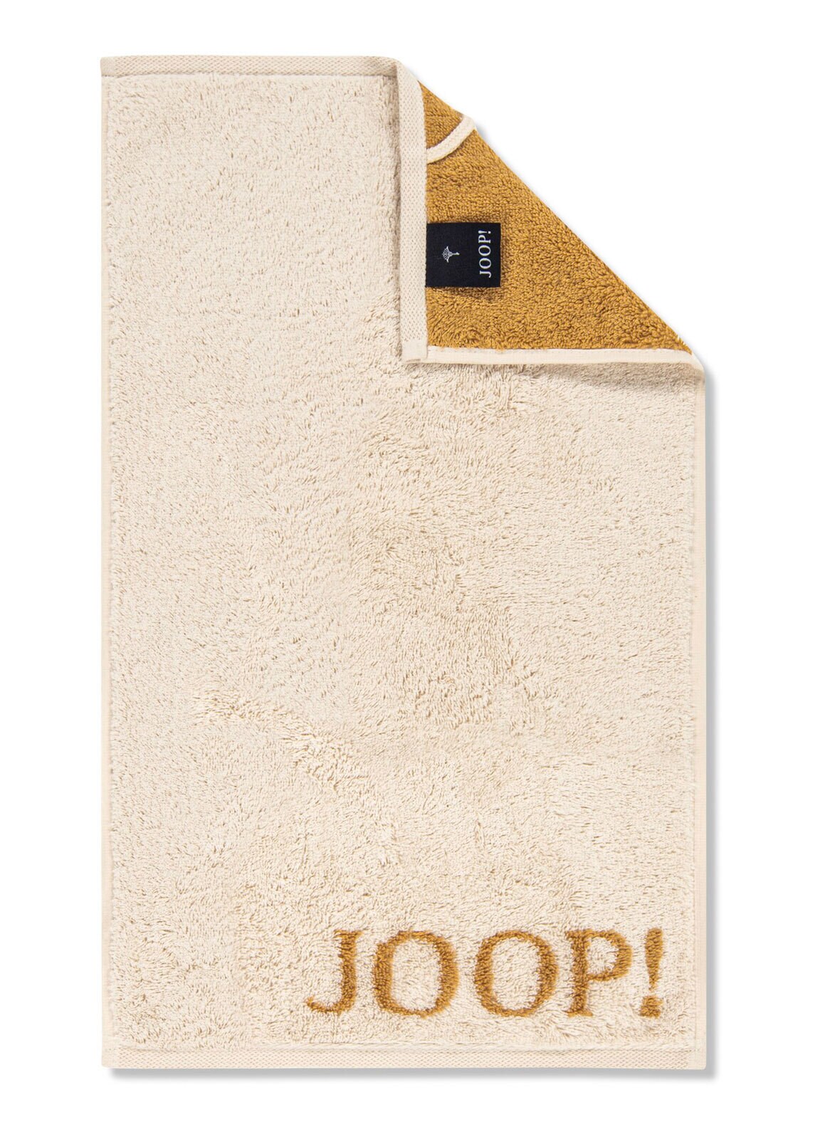 JOOP! Gästehandtuch DOUBLEFACE 30 x 50 cm amber/gelb