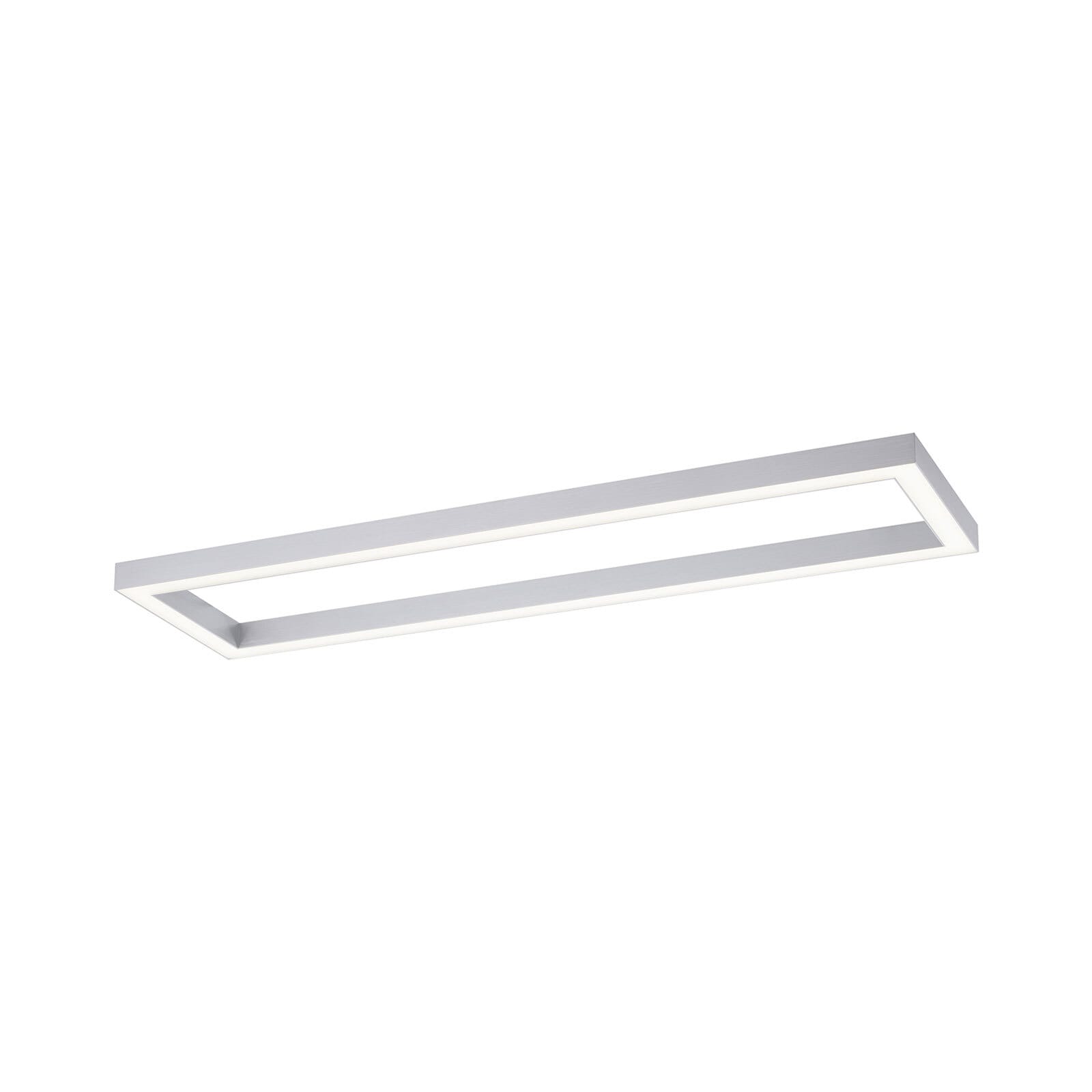 Paul Neuhaus LED Deckenlampe PURE-LINES 110 x 30 cm alufarbig