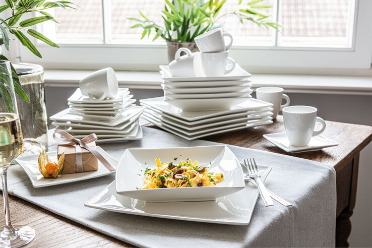 MAXWELL & WILLIAMS Kombiservice EAST MEETS WEST 30-teilig weiß