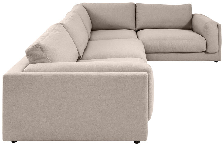 Ole Gunderson Ecksofa-Kombi LASSE II 345 x 252 cm taupe