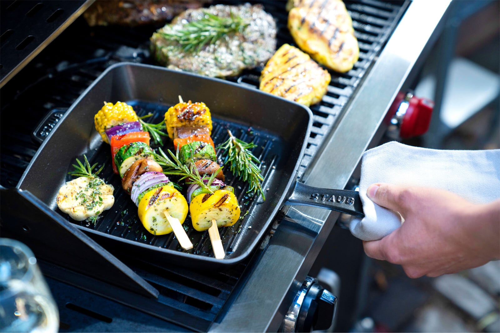 staub Grillpfanne GRILL PANS schwarz