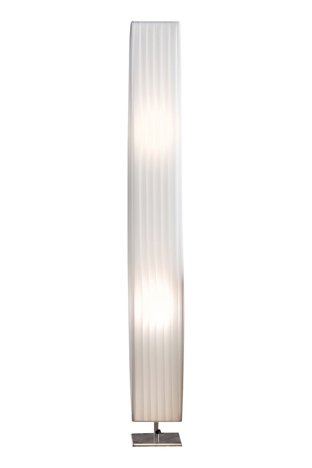 CASAVANTI Retrofit Stehlampe eckig 120 cm weiß