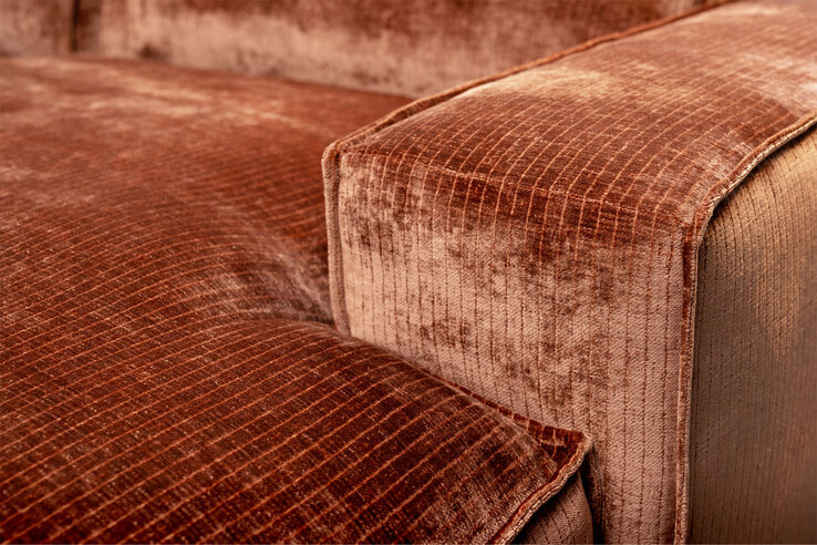 BOHOME Ecksofa KIRK Cord Levis copperbraun