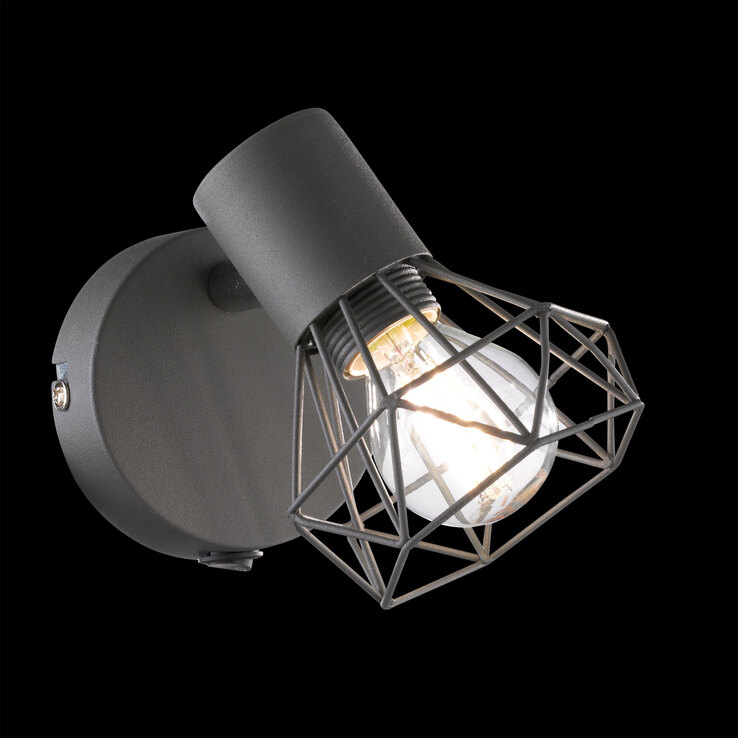 FISCHER & HONSEL Retrofit Wandlampe RAN 1 Spot grau