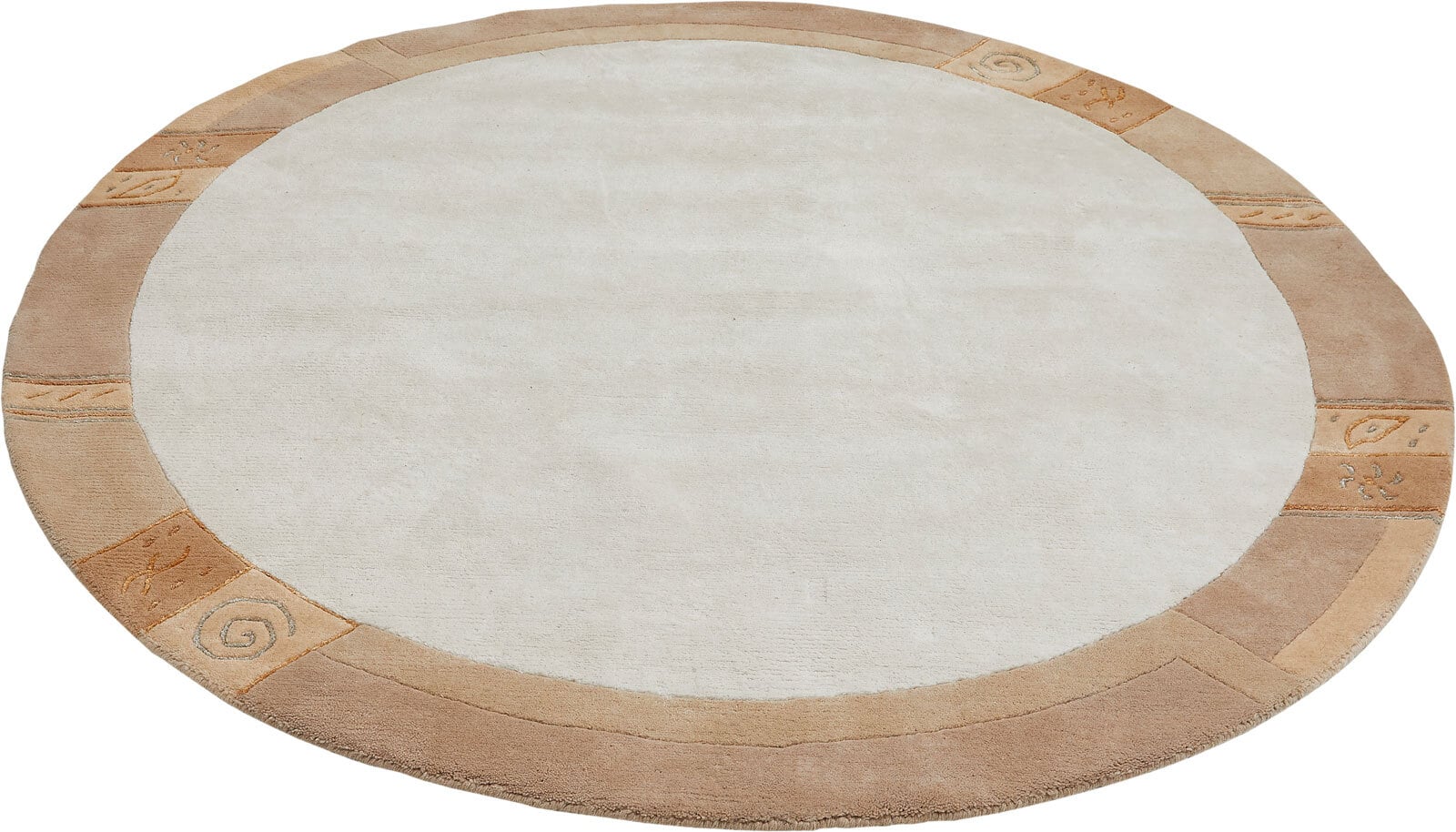 Teppich MANALI 200 cm rund beige