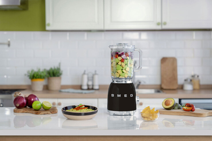 SMEG Standmixer 50´s Style 1500 ml Schwarz