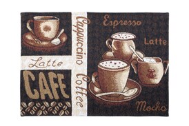 SPRÜGEL Tischset COFFEE CUPS 35 x 50 cm mehrfarbig