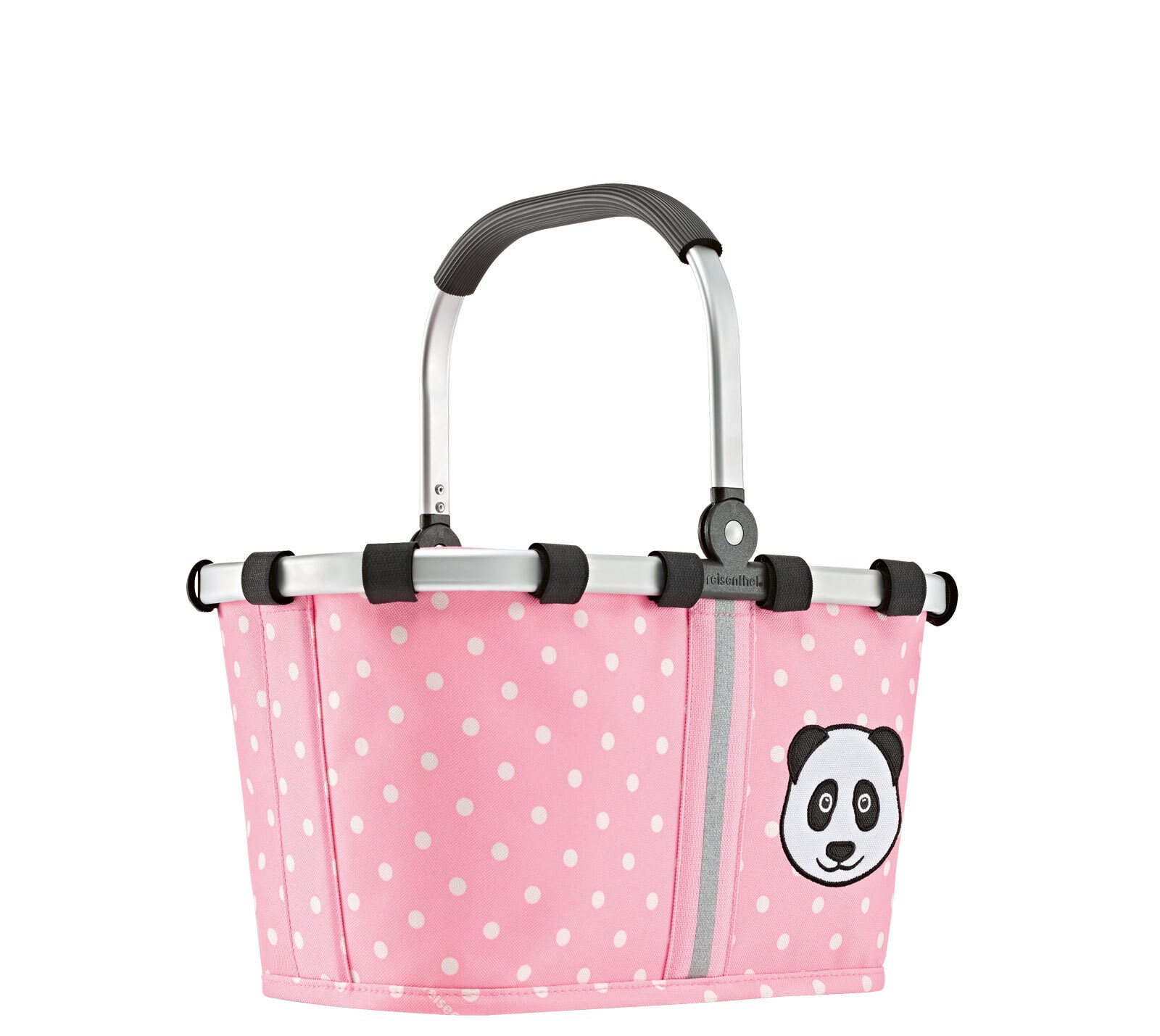 reisenthel Einkaufskorb CARRYBAG XS KIDS 5 l Panda Dots pink