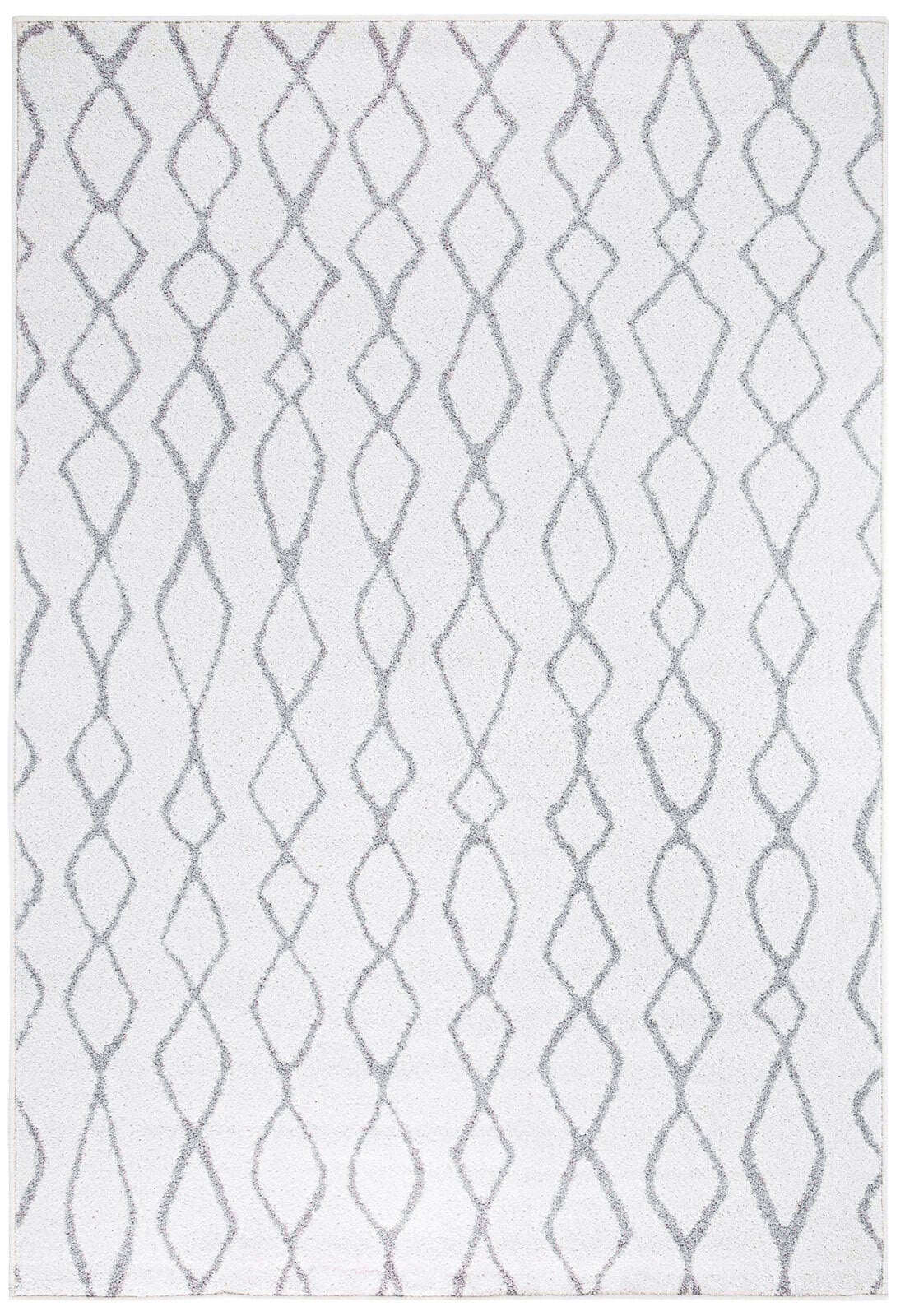 Kelim-Teppich LUND 60 x 110 cm grau  