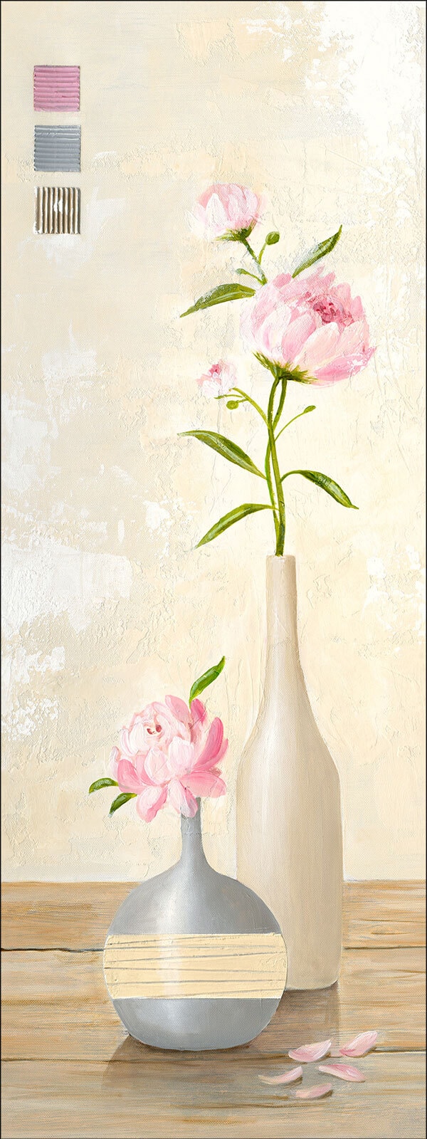 PRO ART Canvas-Art Bild FLOWER STILLLIFE I 80 x 30 cm mehrfarbig