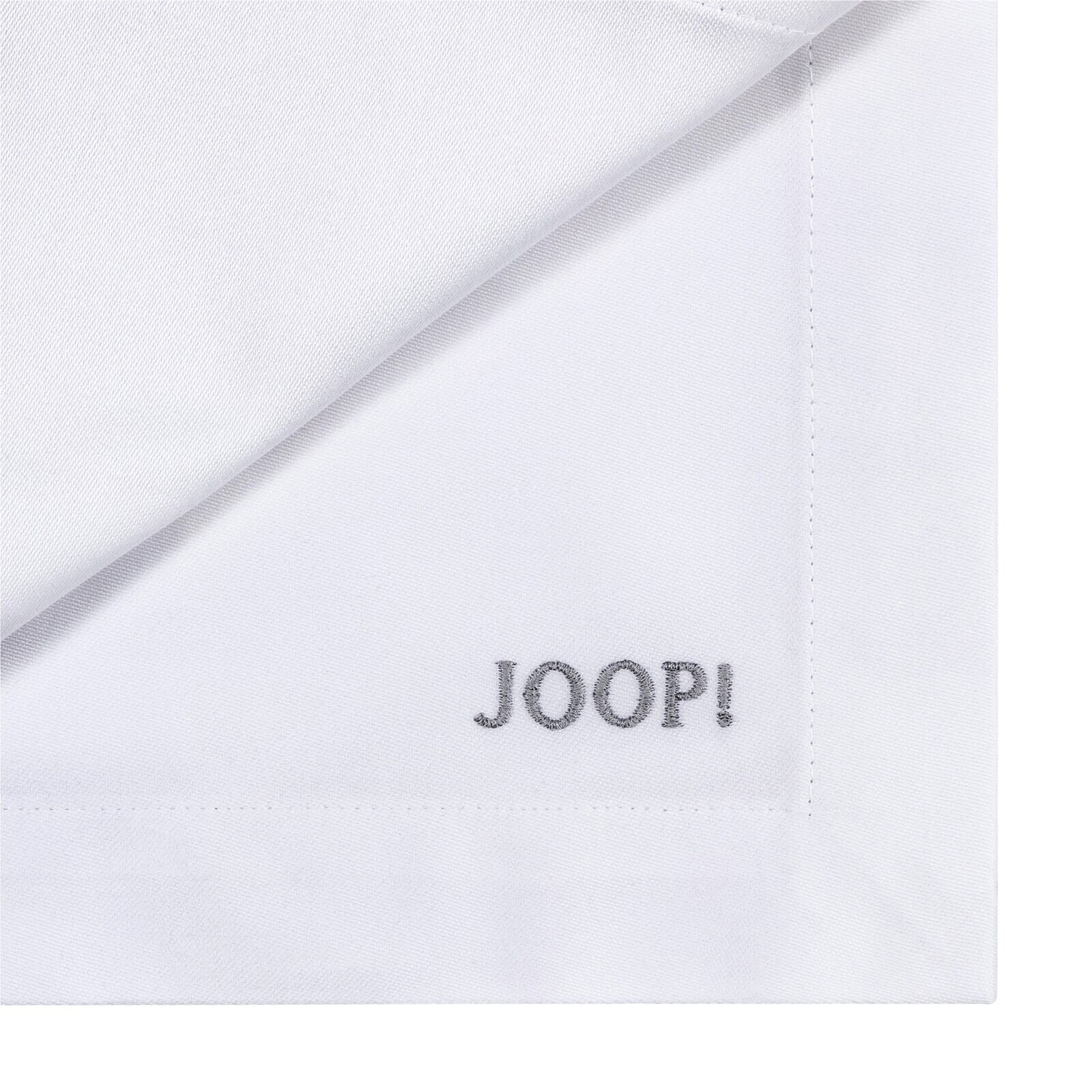 JOOP! Platzset STITCH 2er Set Stickerei-Details silber