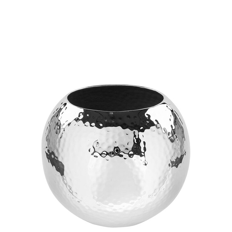 Fink Vase MOON 16 cm vernickelt