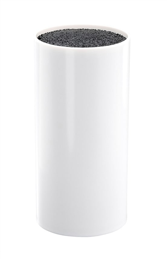 JUSTINUS Messerblock PEARL DESIGN 22,5 cm Kunststoff weiß