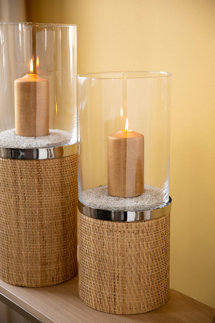 Fink Windlicht CATANIA 48 cm Rattan