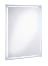 CASAVANTI Badspiegel mit 144 LED-Lampen 60 x 80 cm Spiegelglas