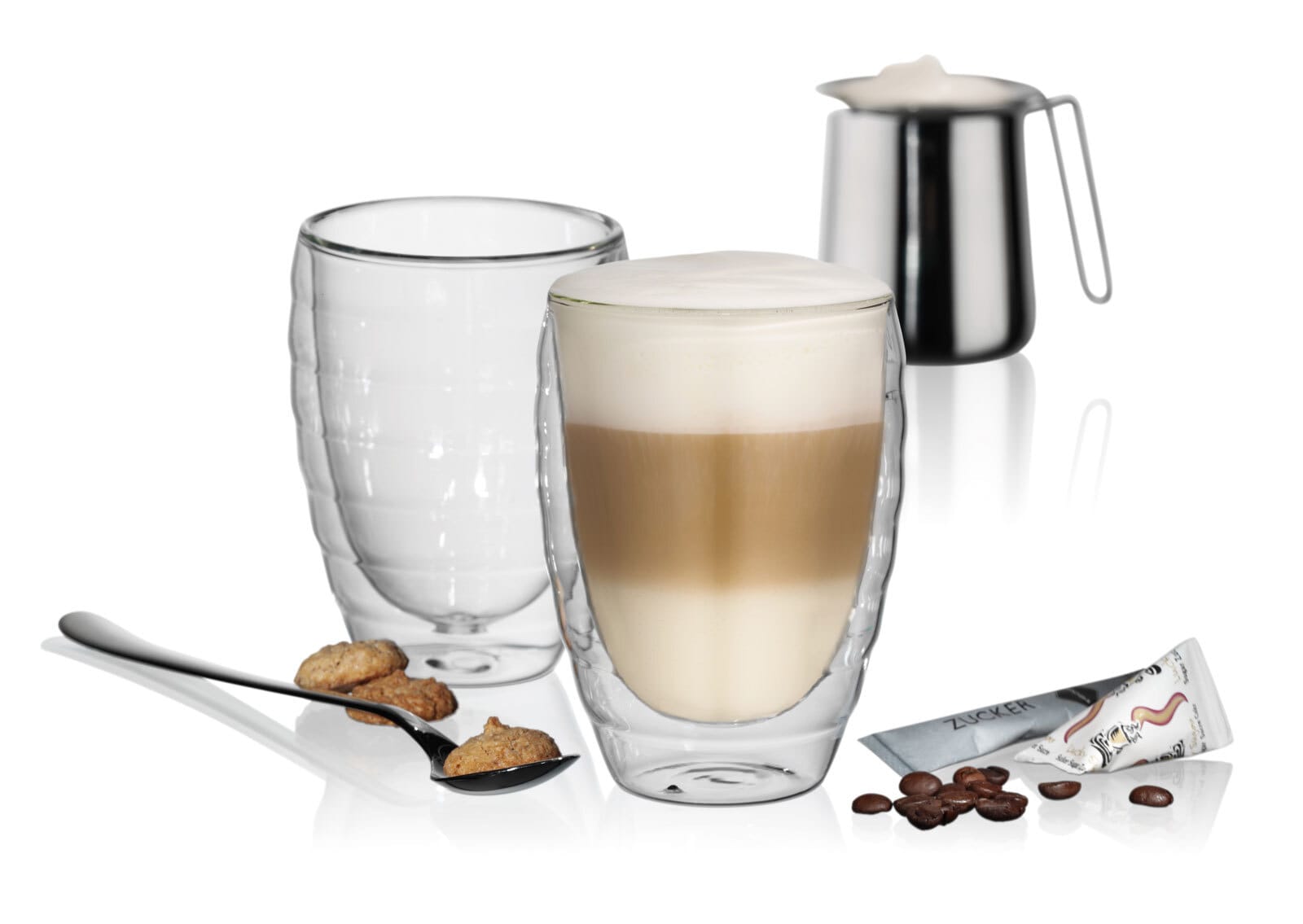 kela Latte-Macchiato-Glas CESENA 2er Set