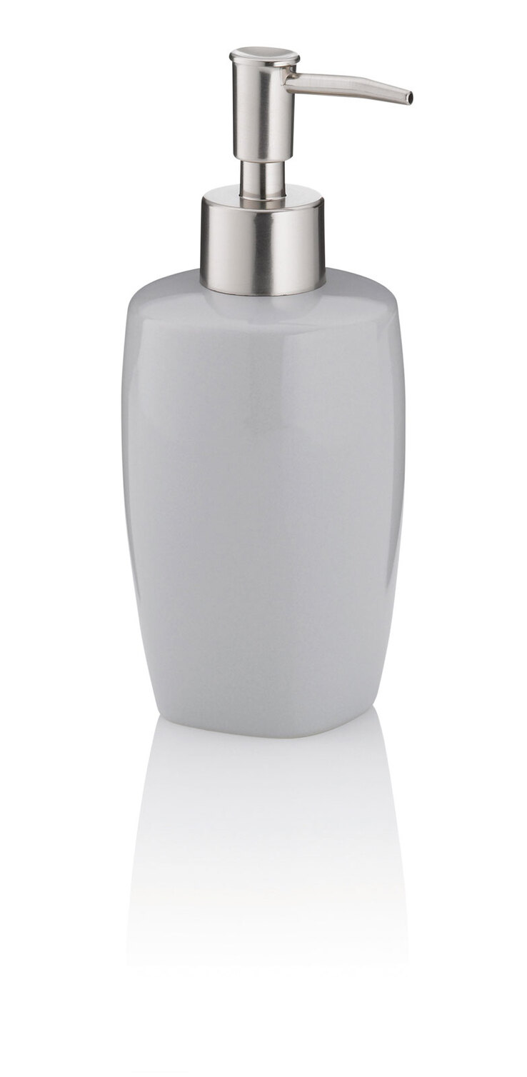 kela Seifenspender LANDORA 400 ml Keramik grau