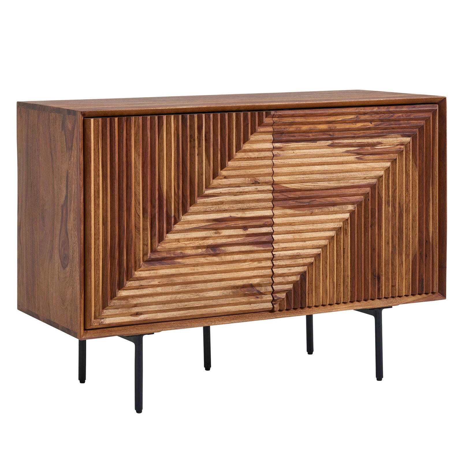 Sideboard 100 x 71 cm Sheesham massiv