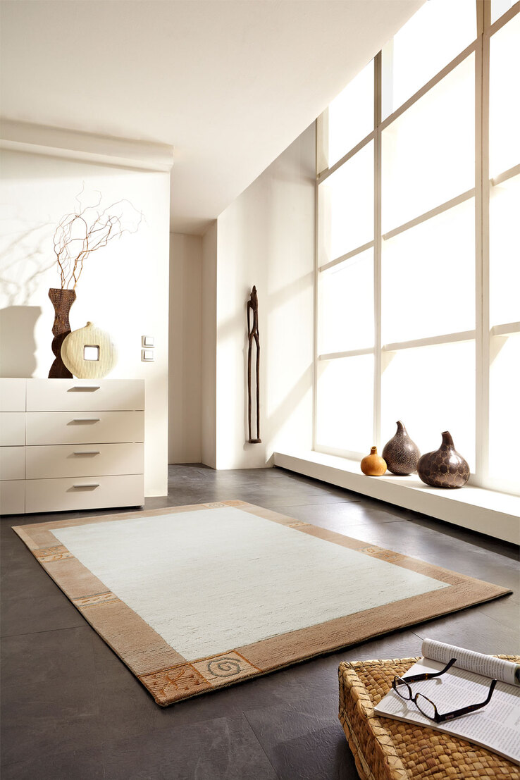 Teppich MANALI 90 x 160 cm beige