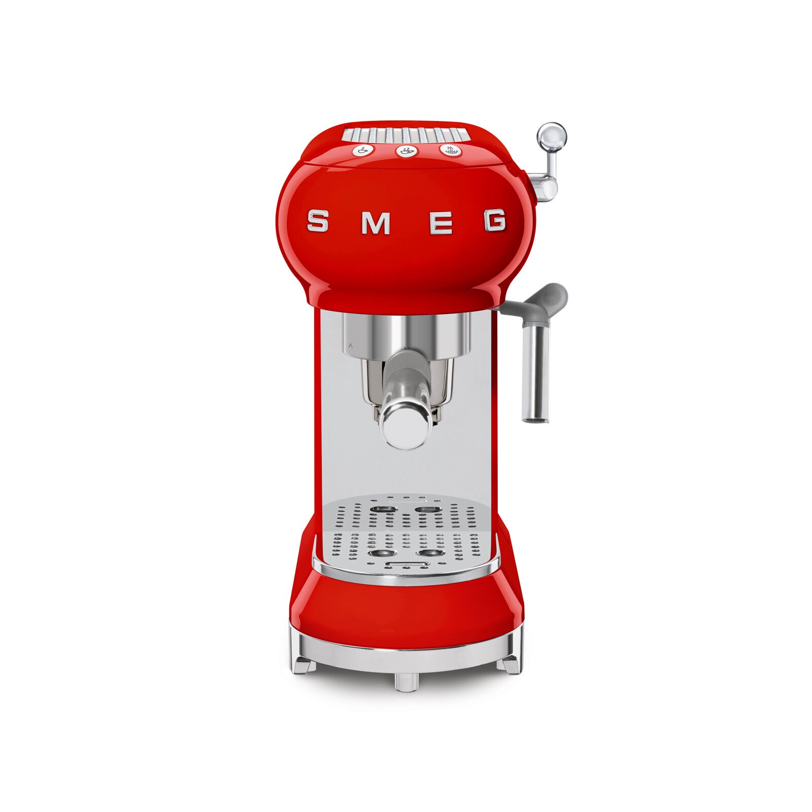 SMEG Espresso-Kaffeemaschine Retro rot