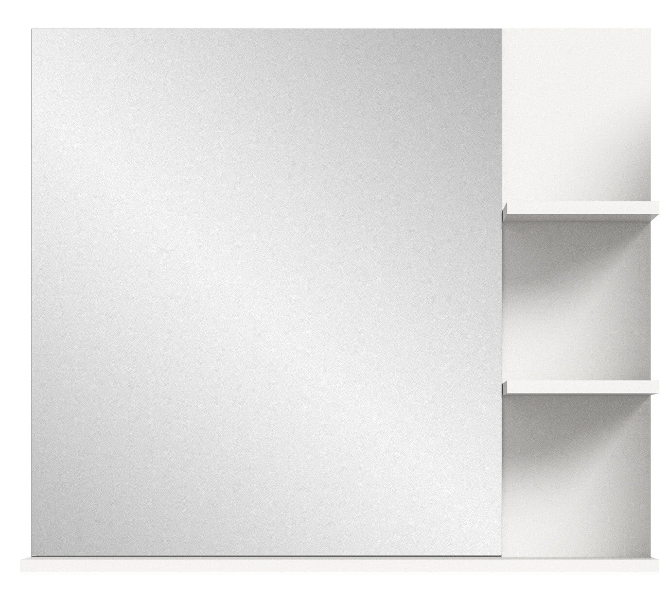 Badspiegel LAREDO 80 x 70 cm Weiß
