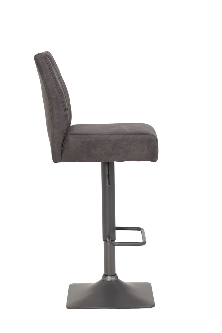 Barhocker STANLEY 2er Set höhenverstellbar anthrazit