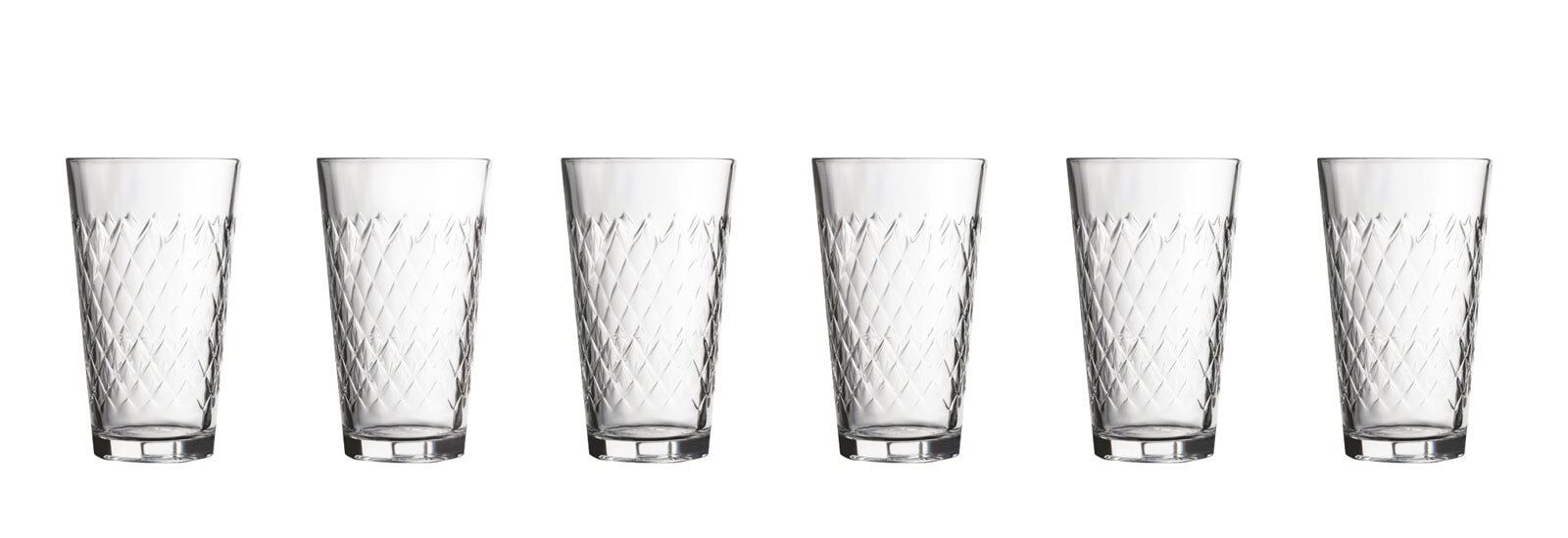 CreaTable Trinkglas RASTAL 6er Set - je 500 ml